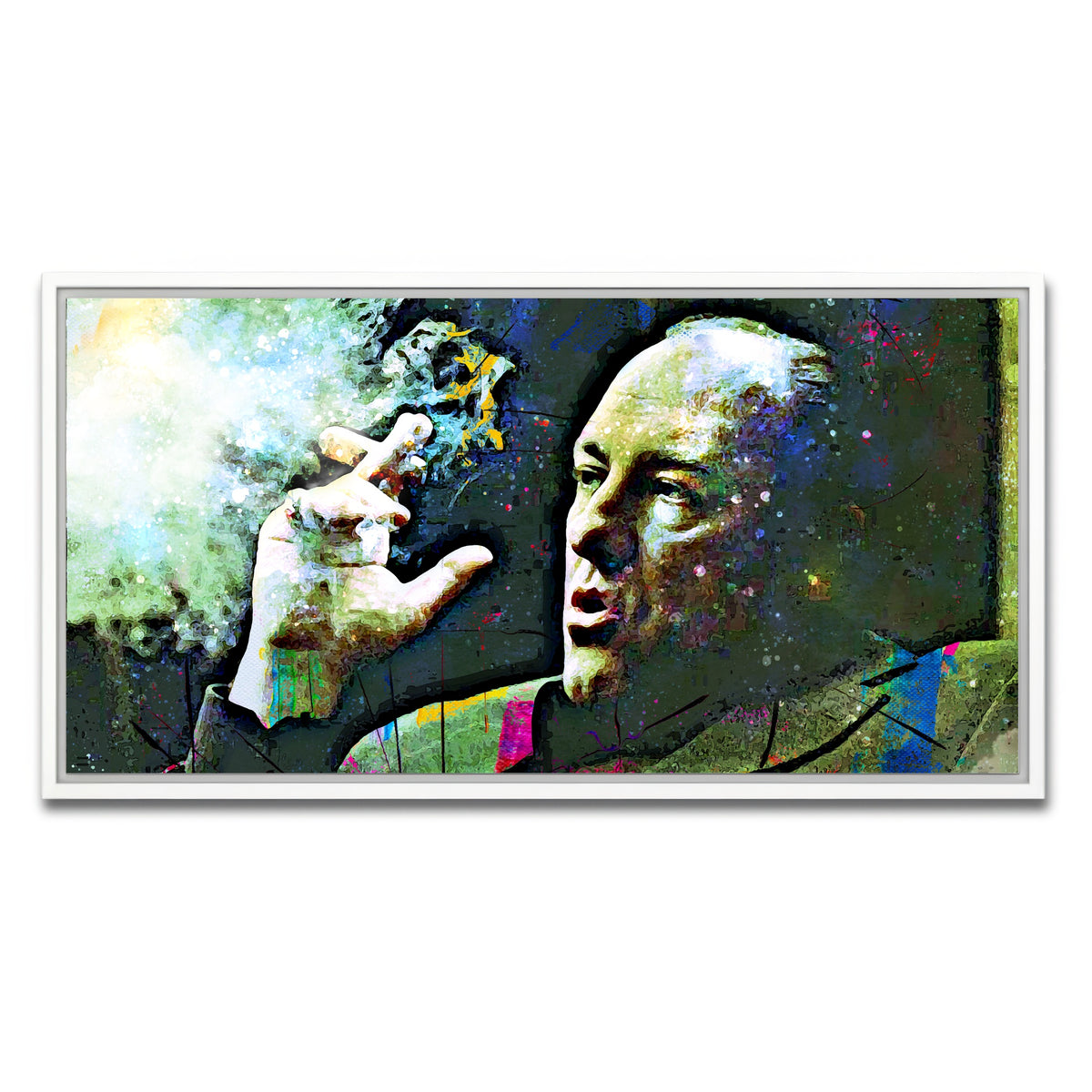 AUTO-MOCKUP WHITE | Tony Soprano | 1 Piece | White Frame | group=2x1