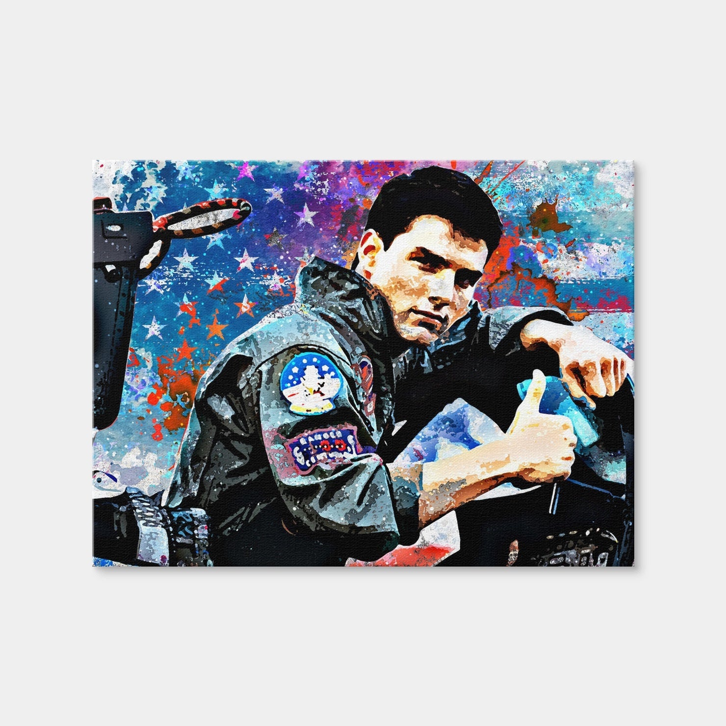AUTO-MOCKUP WHITE | Top Gun | 1 Piece | Gallery Wrap | group=4x3