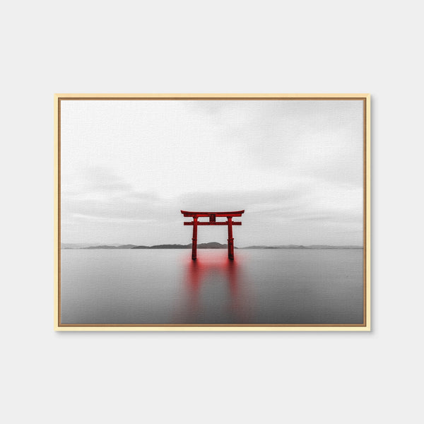Torii Wall Art — Framed Canvas Format preview