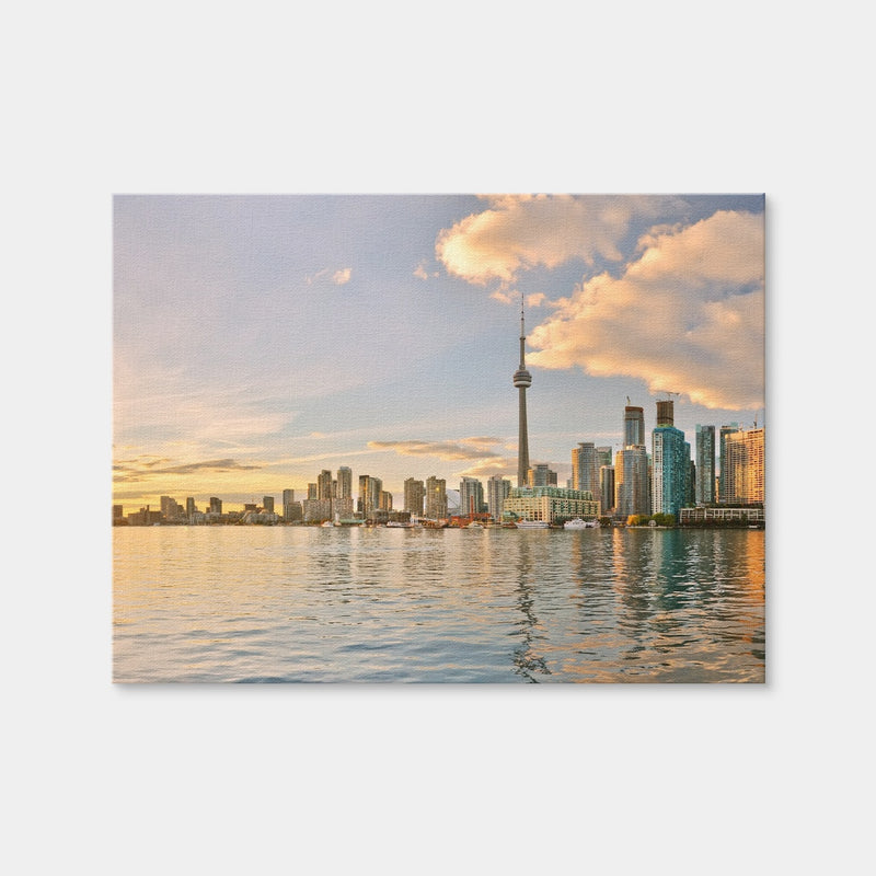AUTO-MOCKUP WHITE | Toronto Sunset | 1 Piece | Gallery Wrap | group=4x3