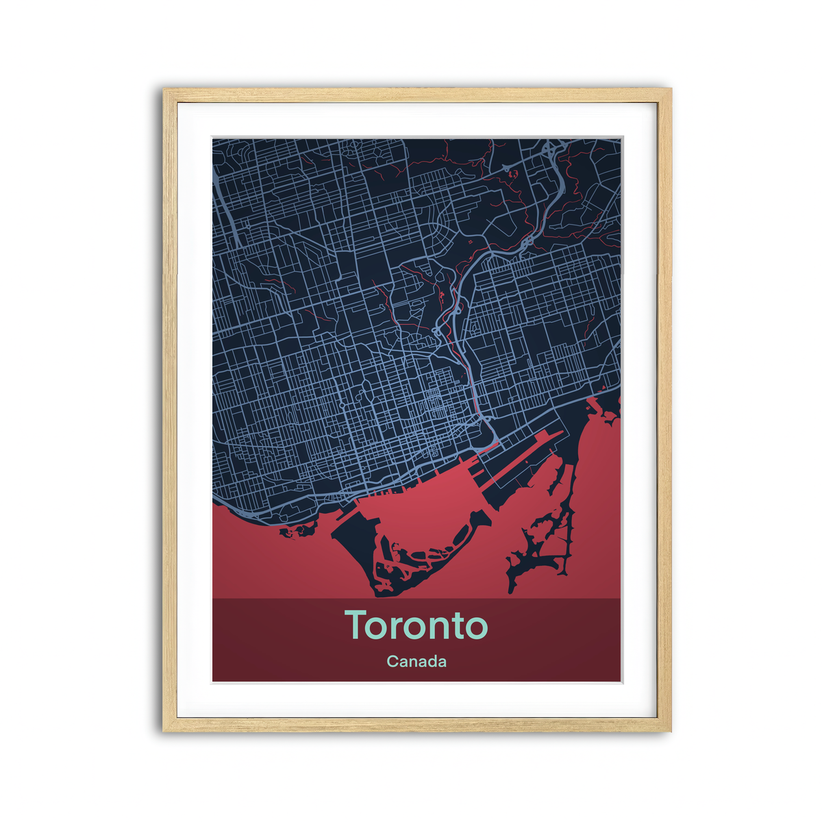 Framed Print 3x4 Natural