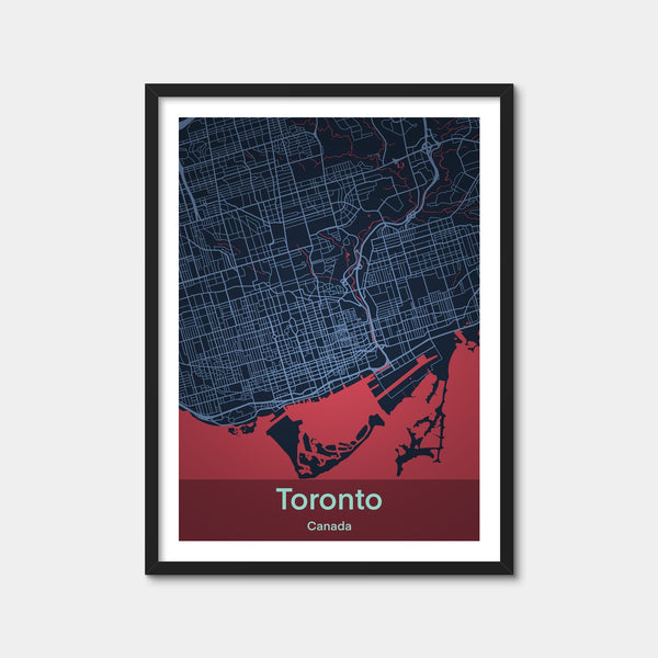 Toronto Wall Art — Framed Print Format preview