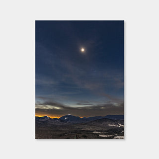 AUTO-MOCKUP WHITE | Total Solar Eclipse and the Adirondacks | 1 Piece | Gallery Wrap | group=3x4