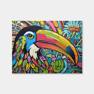 AUTO-MOCKUP WHITE | Toucan Graffiti | 1 Piece | Gallery Wrap | group=4x3