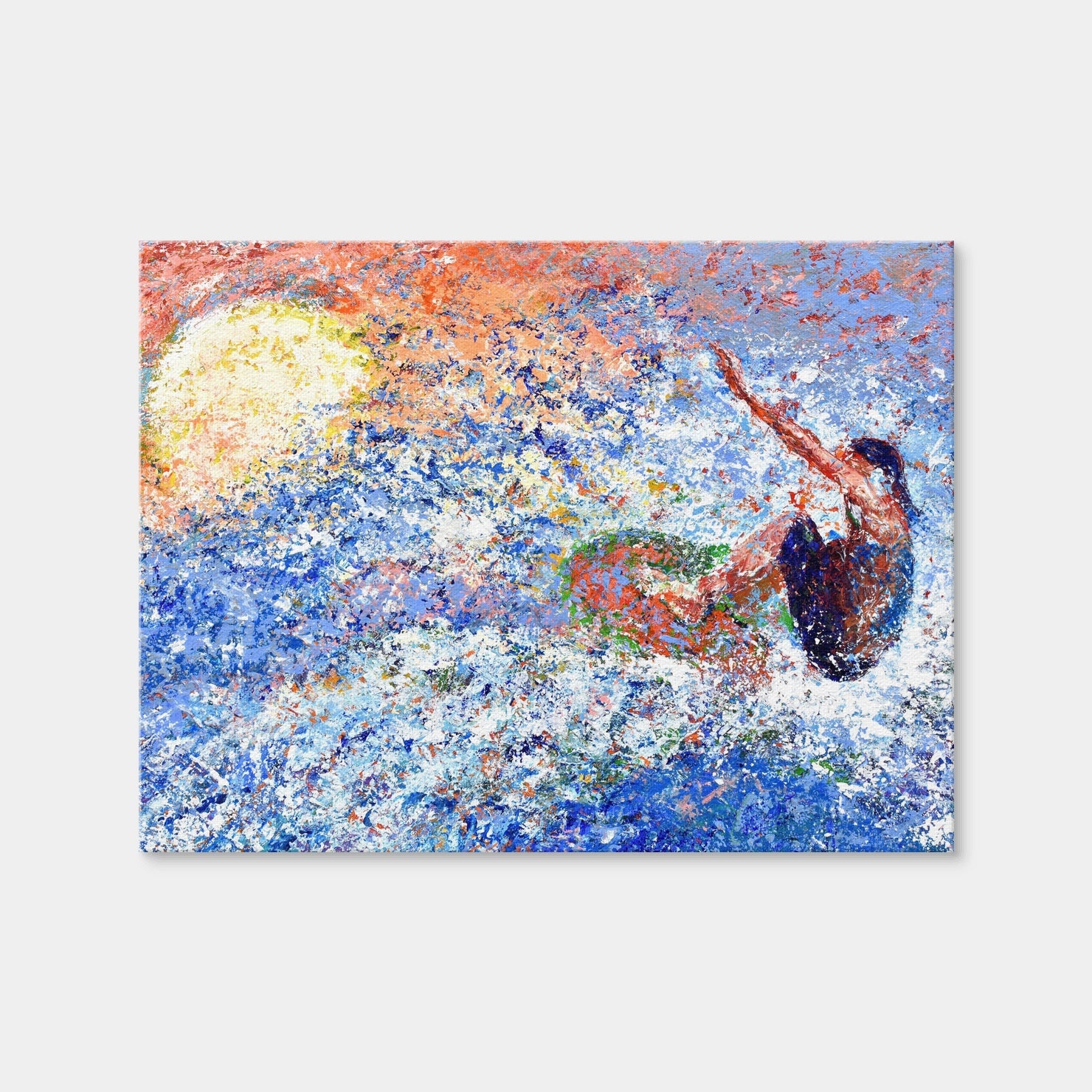 AUTO-MOCKUP WHITE | Touch The Sun | 1 Piece | Gallery Wrap | group=4x3