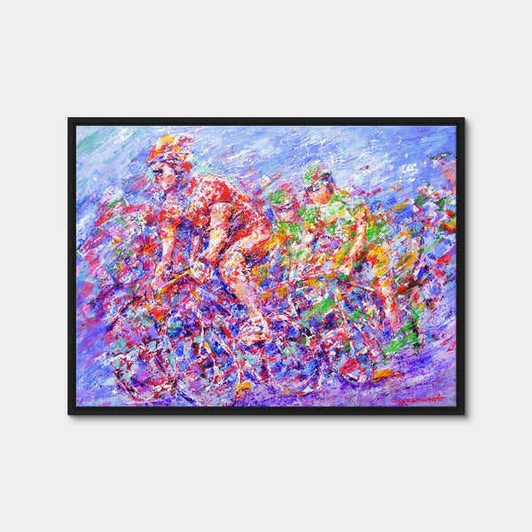 Tour De Georgia Wall Art — Framed Canvas Format preview