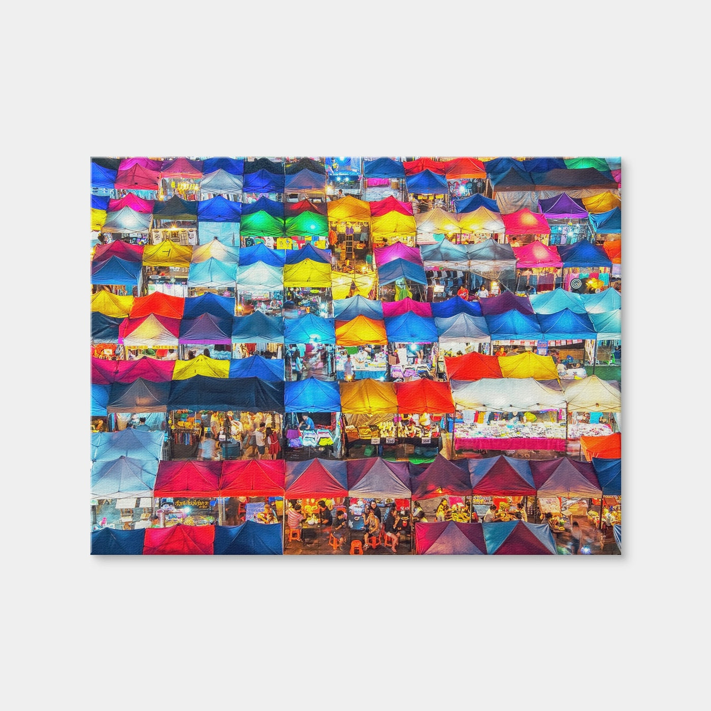 AUTO-MOCKUP WHITE | Train Night Market | 1 Piece | Gallery Wrap | group=4x3