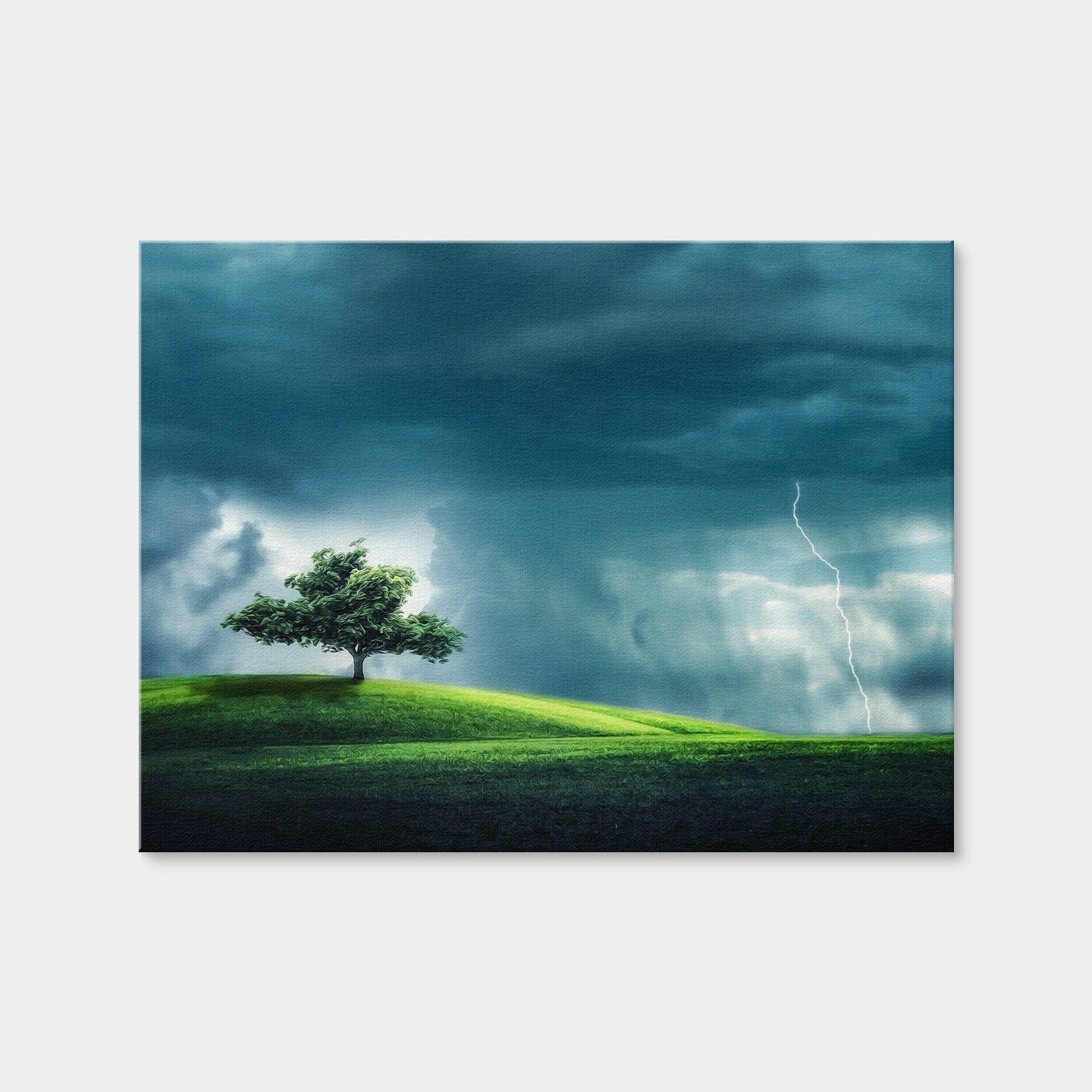 AUTO-MOCKUP WHITE | Tree Alone | 1 Piece | Gallery Wrap | group=4x3