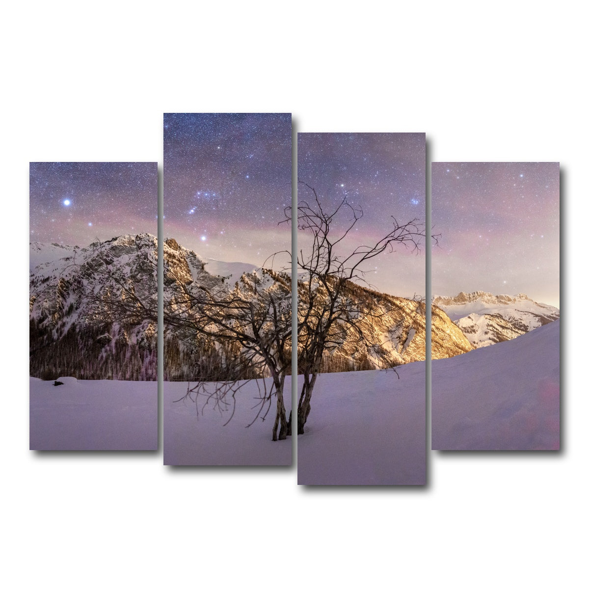 AUTO-MOCKUP WHITE | Tree of Hope | 4 Piece | Gallery Wrap Canvas | group=4_normal