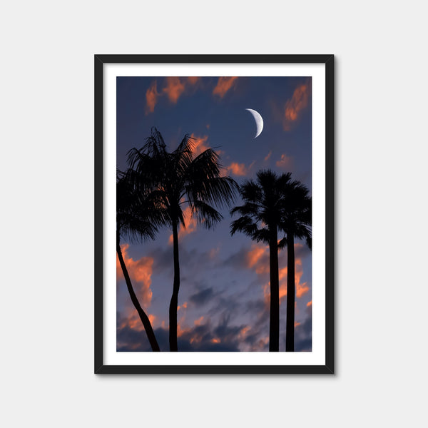 Tropical Night Wall Art — Framed Print Format preview