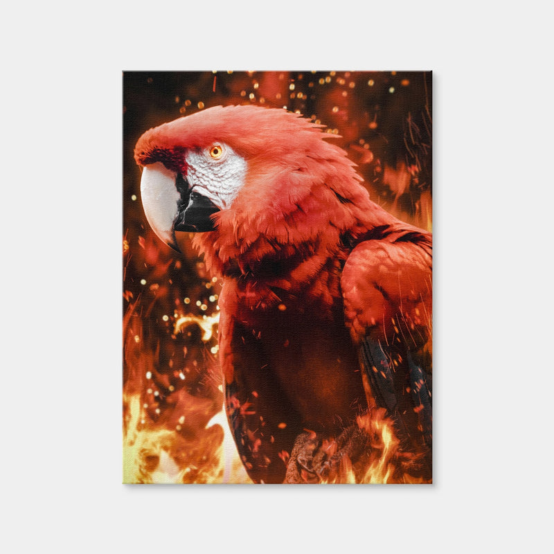 AUTO-MOCKUP WHITE | Tropical Phoenix | 1 Piece | Gallery Wrap | group=3x4