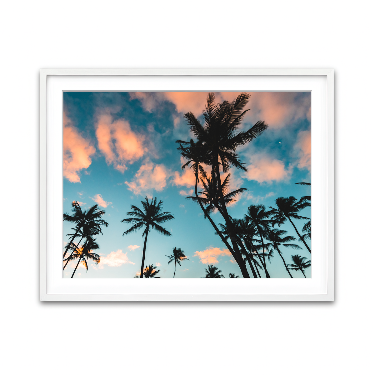 Framed Print 4x3 White