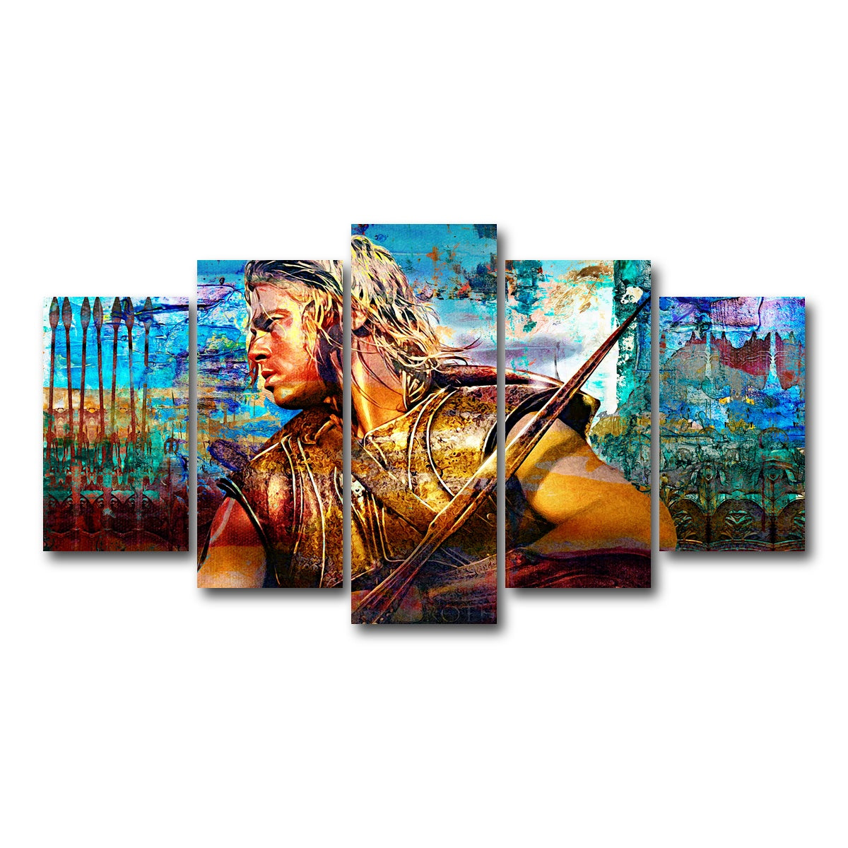 AUTO-MOCKUP WHITE | Troy | 5 Piece | Gallery Wrap Canvas | group=5_normal