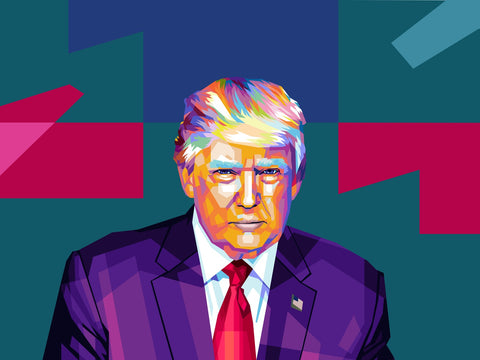 Trump Colors Wall Art
