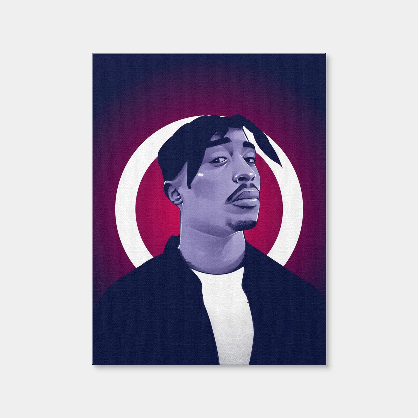 AUTO-MOCKUP WHITE | Tupac Shakur | 1 Piece | Gallery Wrap | group=3x4