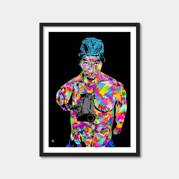 Tupacalypse Wall Art — Framed Print Format preview