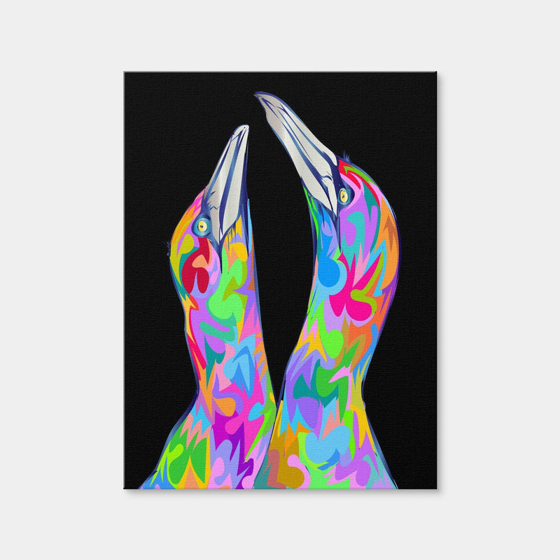 AUTO-MOCKUP WHITE | Twin Birds | 1 Piece | Gallery Wrap | group=3x4