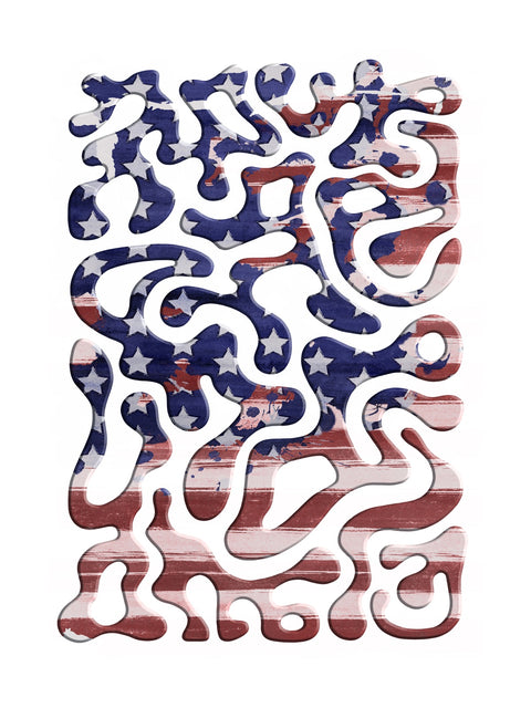 Twisted Beats No. 10.17 - Festival Wall Art