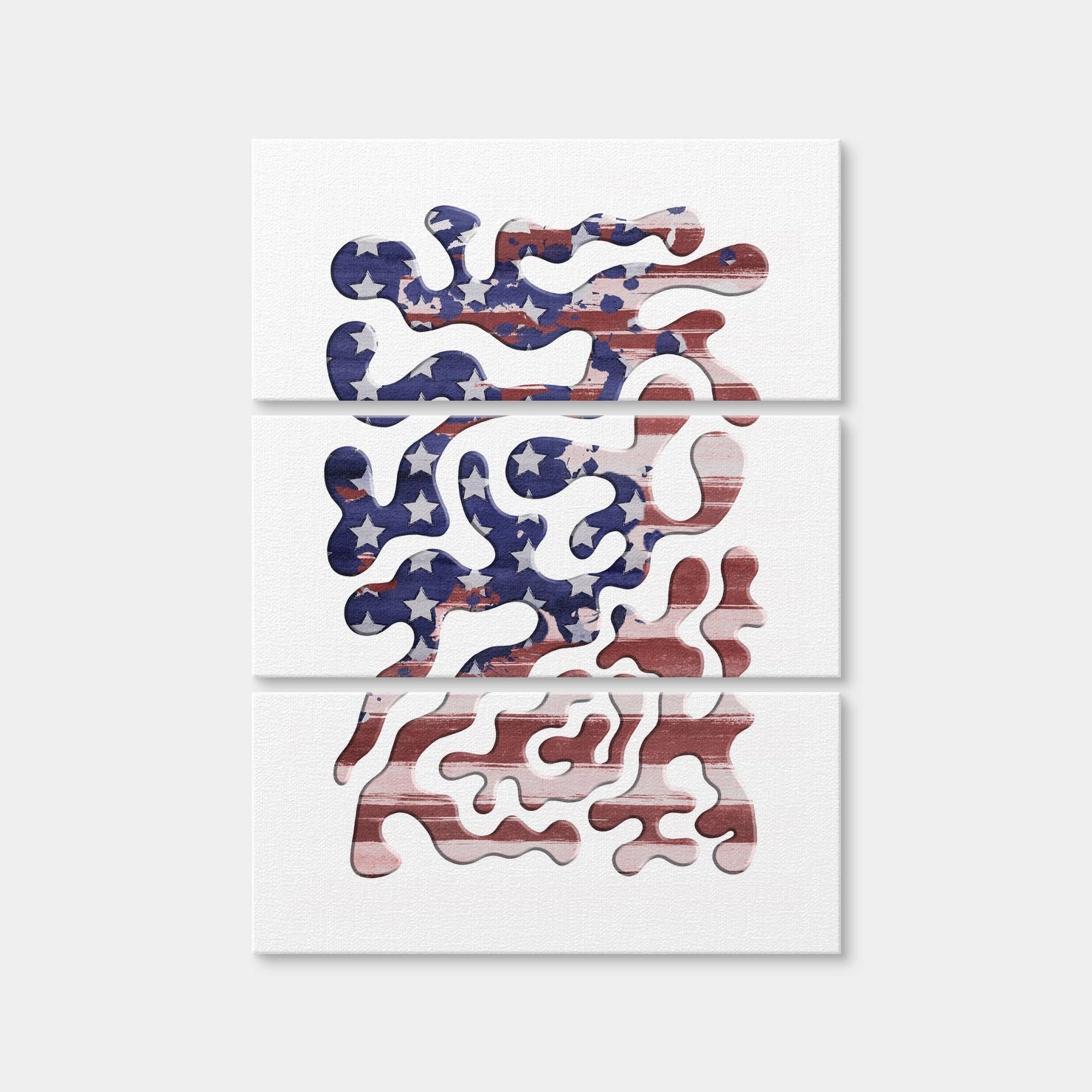 AUTO-MOCKUP WHITE | Twisted Beats No. 6.17 - Happy | 3 Piece | Gallery Wrap | group=8x18