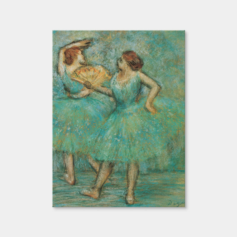 AUTO-MOCKUP WHITE | Two Dancers | 1 Piece | Gallery Wrap Canvas | group=3x4