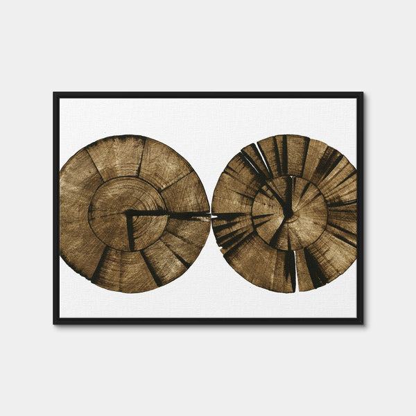 Two Stumps Wall Art — Framed Canvas Format preview