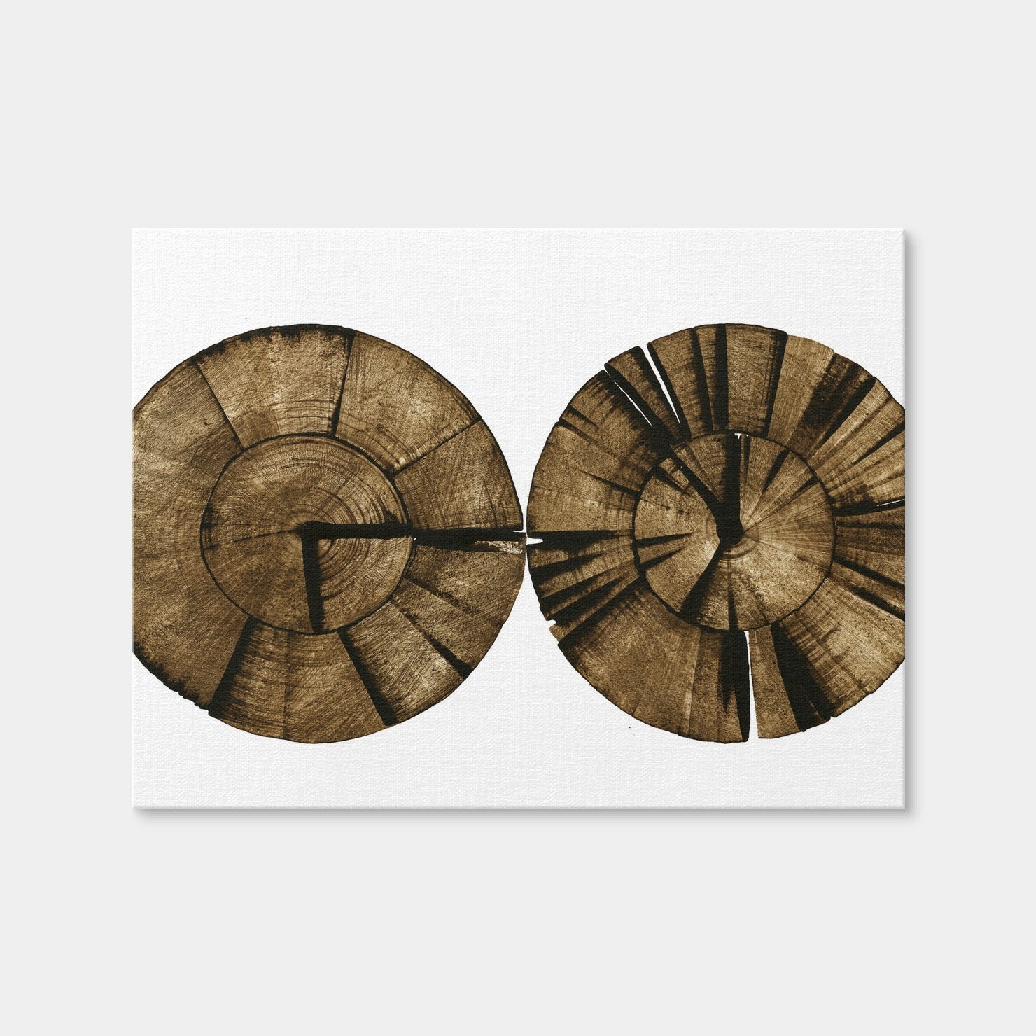 AUTO-MOCKUP WHITE | Two Stumps | 1 Piece | Gallery Wrap | group=4x3