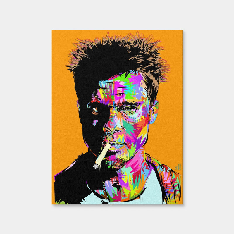AUTO-MOCKUP WHITE | Tyler Durden | 1 Piece | Gallery Wrap Canvas | group=3x4