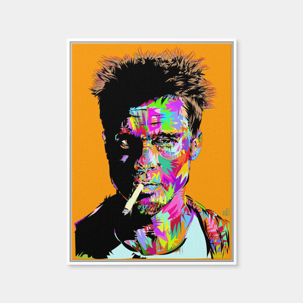Tyler Durden Wall Art — Framed Canvas Format preview