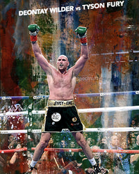 Tyson Fury Wall Art