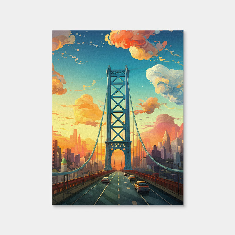 AUTO-MOCKUP WHITE | USA - Los Angeles | 1 Piece | Gallery Wrap | group=3x4