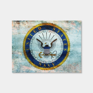 AUTO-MOCKUP WHITE | US Navy | 1 Piece | Gallery Wrap | group=4x3