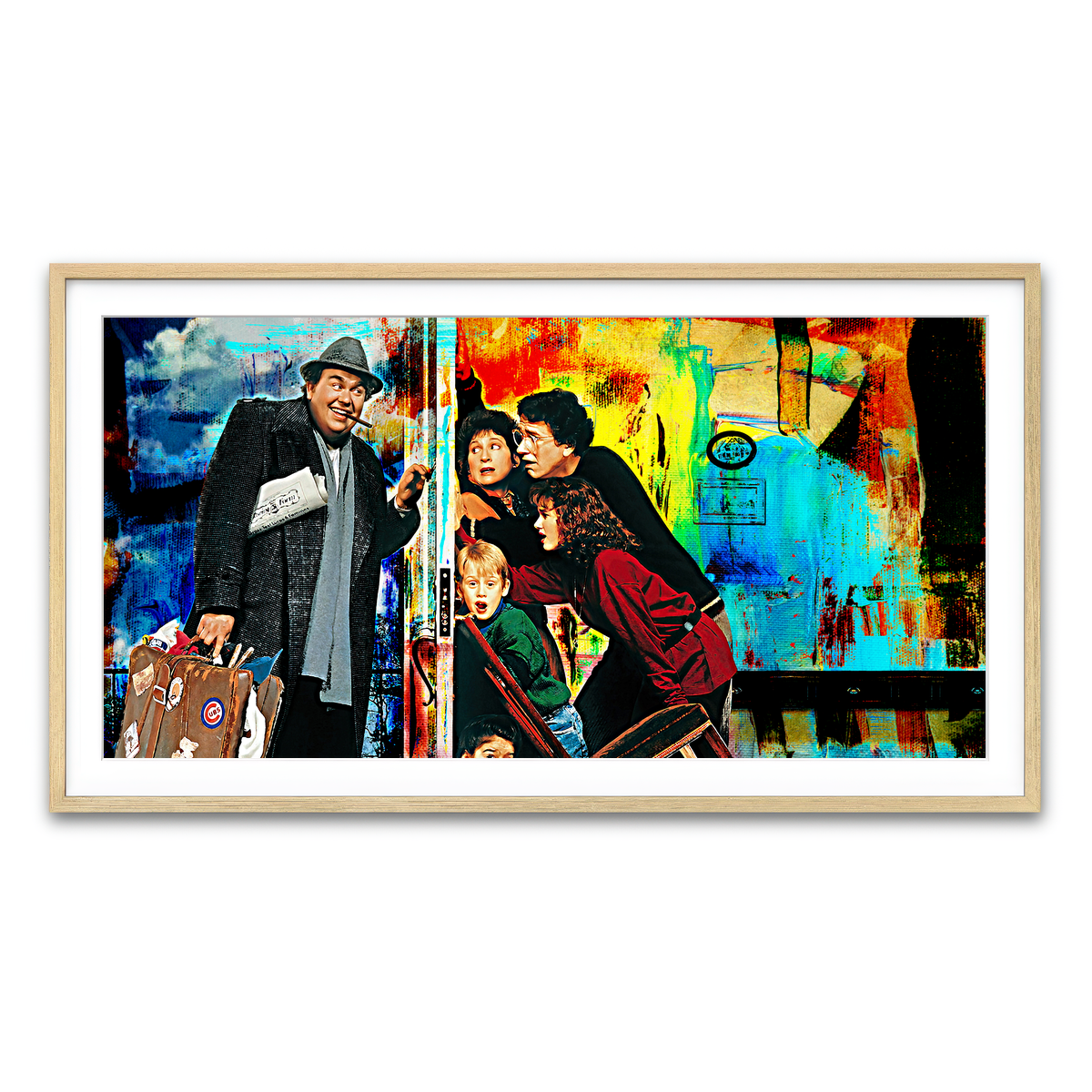 Framed Print 2x1 Natural