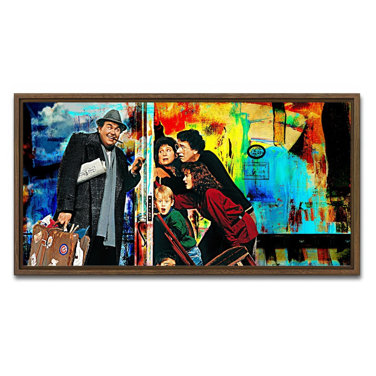 AUTO-MOCKUP WHITE | Uncle Buck | 1 Piece | Walnut Framed Canvas | group=2x1