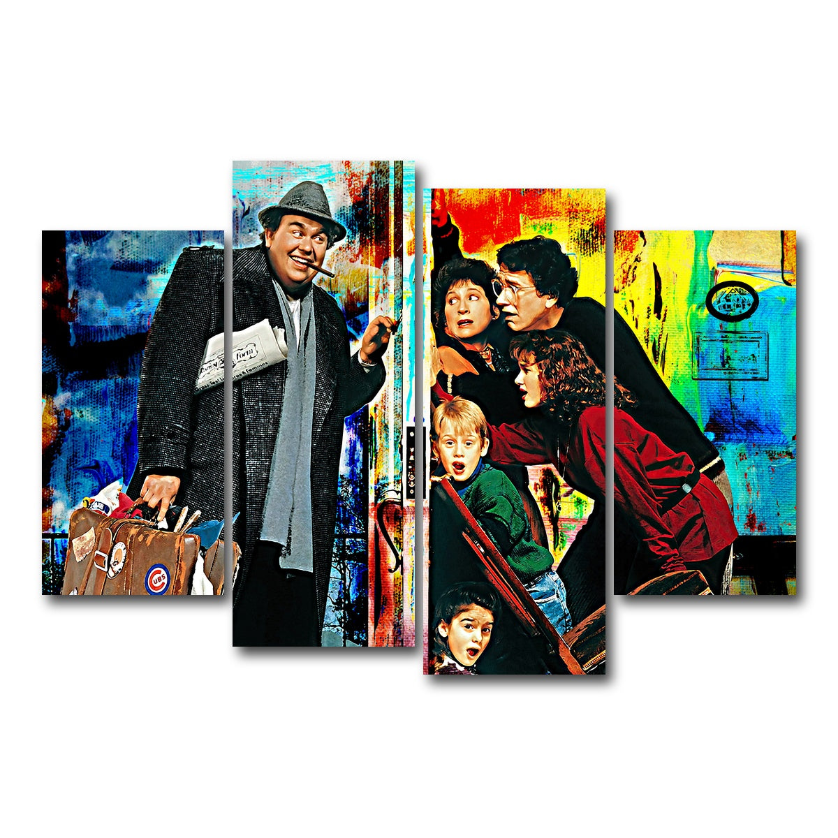 AUTO-MOCKUP WHITE | Uncle Buck | 4 Piece | Gallery Wrap Canvas | group=4_short