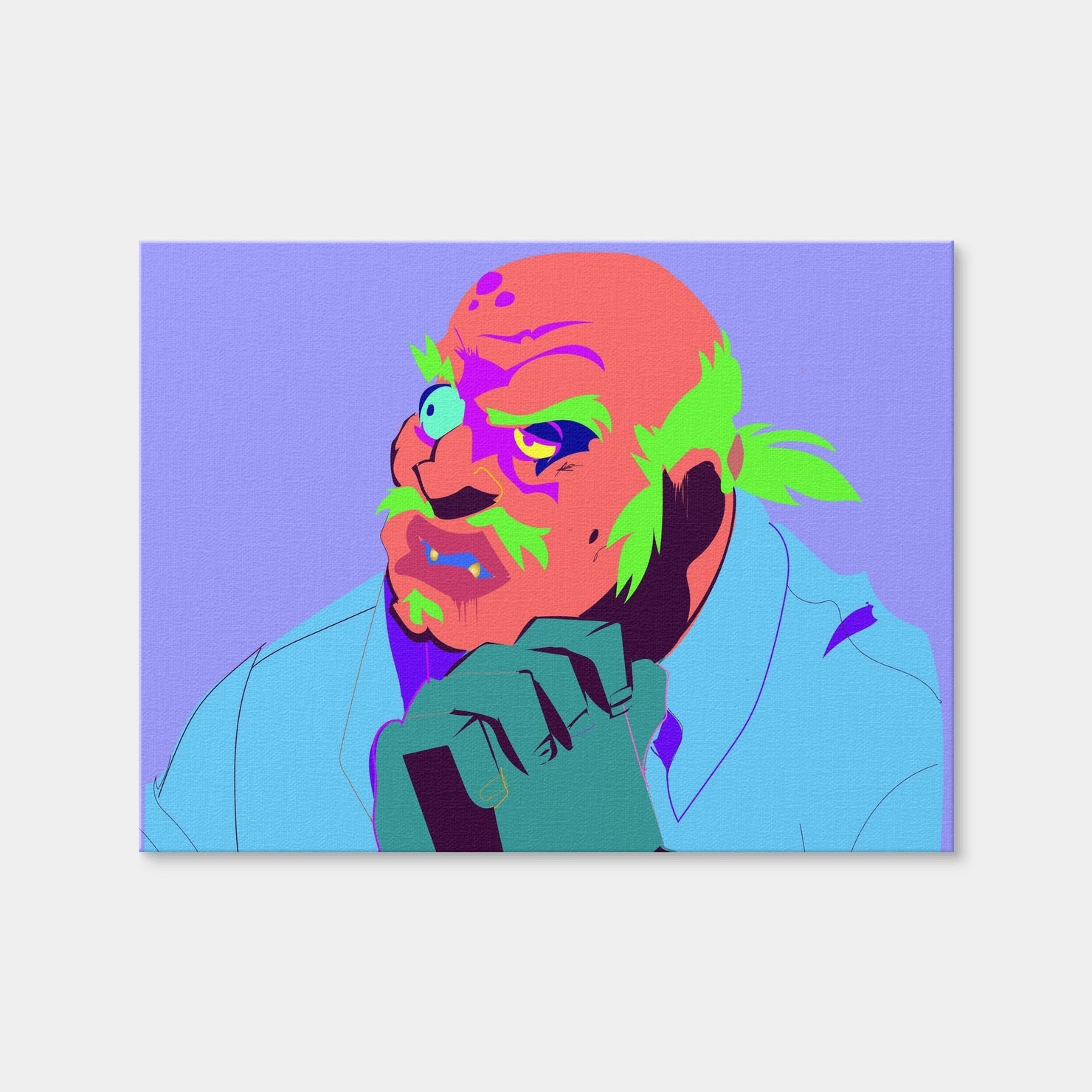 AUTO-MOCKUP WHITE | Uncle Ruckus | 1 Piece | Gallery Wrap Canvas | group=4x3