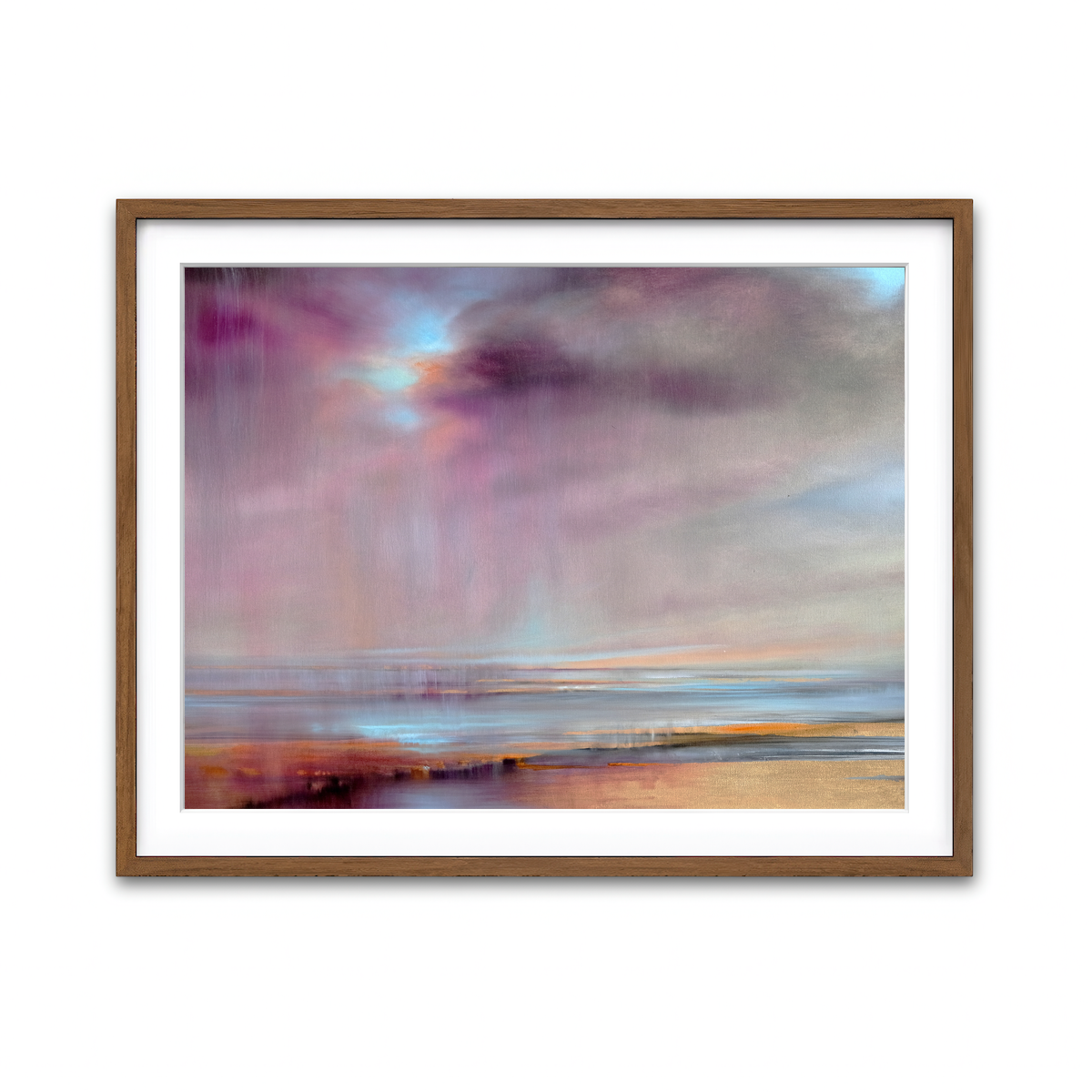 Framed Print 4x3 Walnut