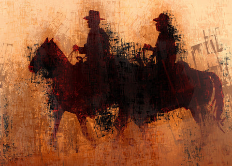 Unforgiven Riders Wall Art