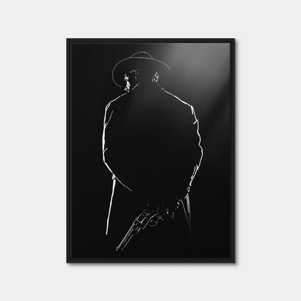 Unforgiven Wall Art — Framed Canvas Format preview