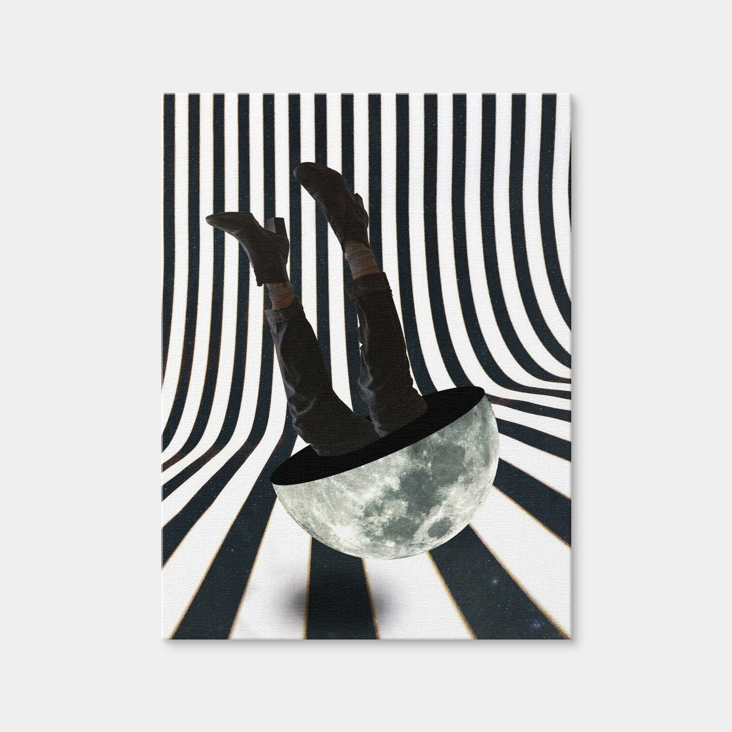 AUTO-MOCKUP WHITE | Upside Down Moon | 1 Piece | Gallery Wrap | group=3x4