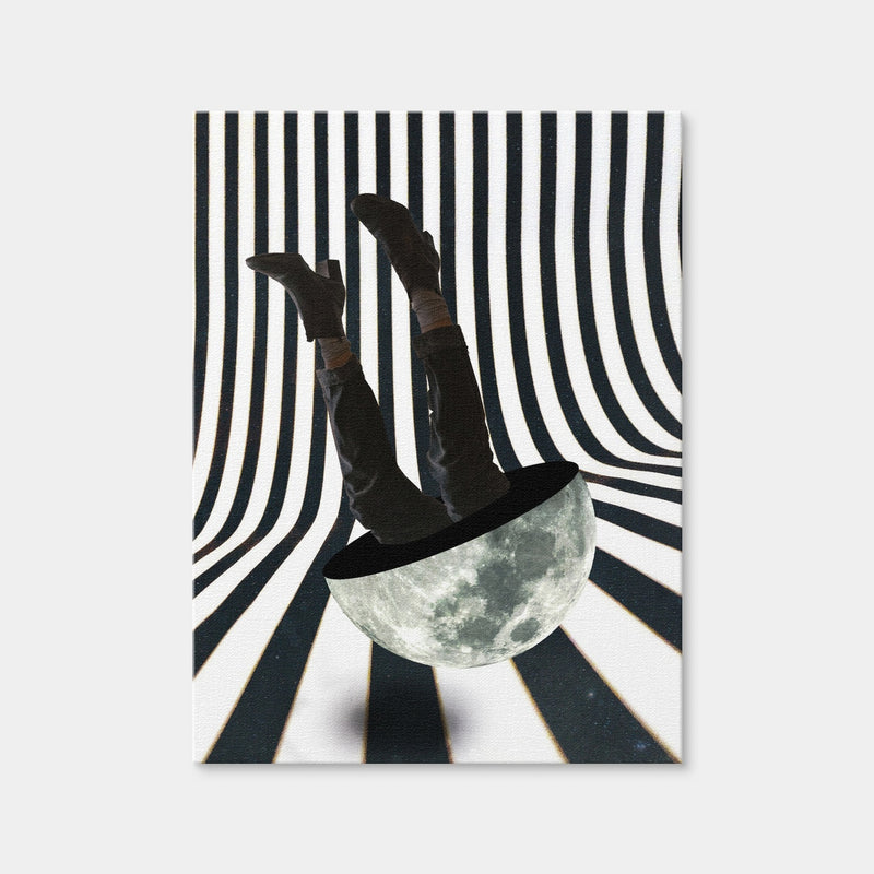 AUTO-MOCKUP WHITE | Upside Down Moon | 1 Piece | Gallery Wrap | group=3x4