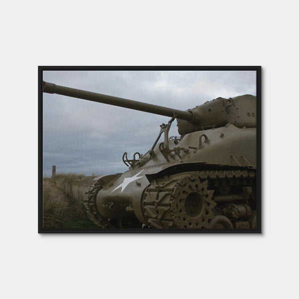 Utah Beach Wall Art — Framed Canvas Format preview