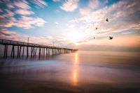 VA Beach Sunrise Wall Art
