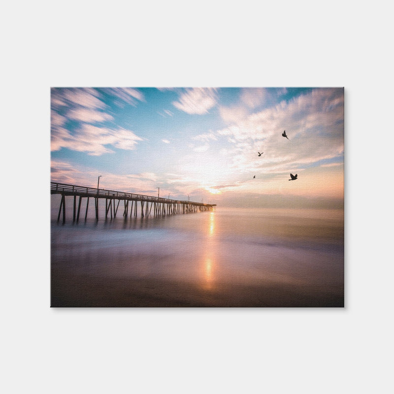 AUTO-MOCKUP WHITE | VA Beach Sunrise | 1 Piece | Gallery Wrap | group=4x3