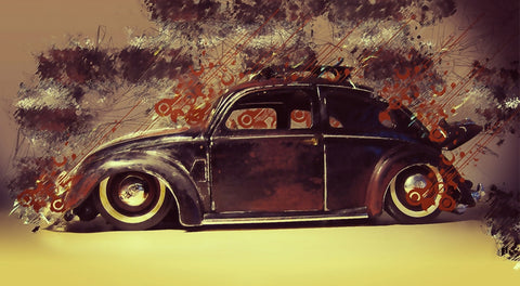 VW Beetle Wall Art