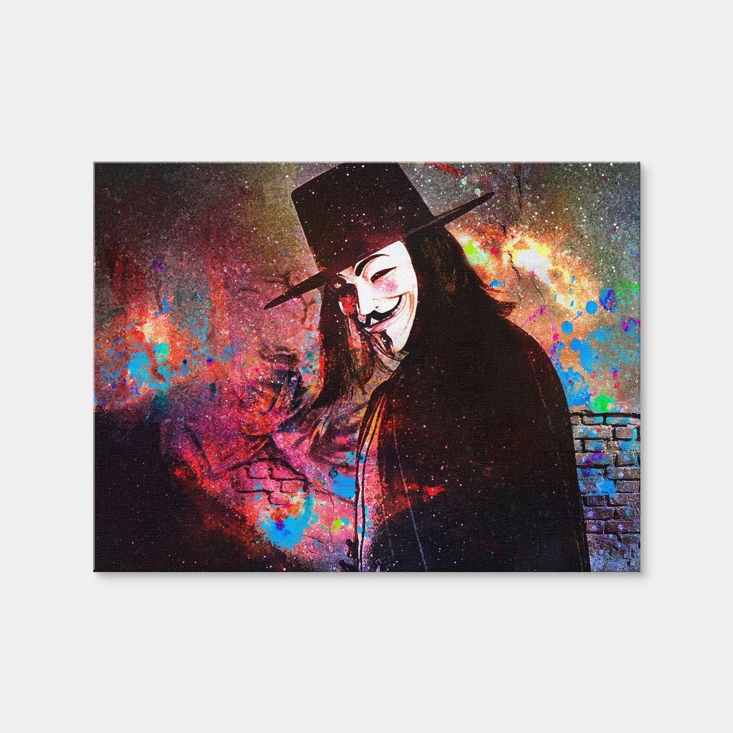 AUTO-MOCKUP WHITE | V For Vendetta | 1 Piece | Gallery Wrap | group=4x3