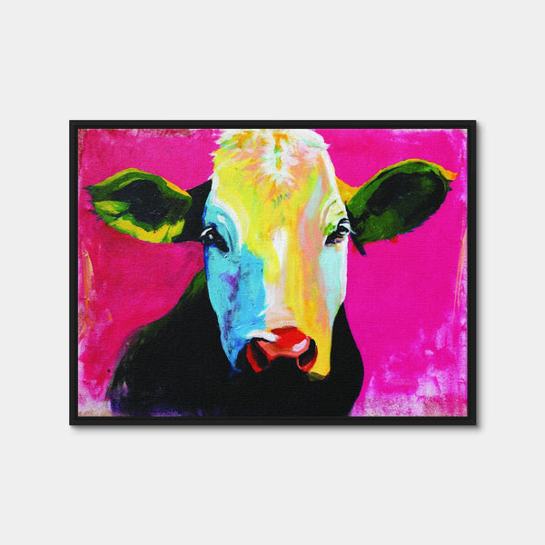 Vache Wall Art — Framed Canvas Format preview