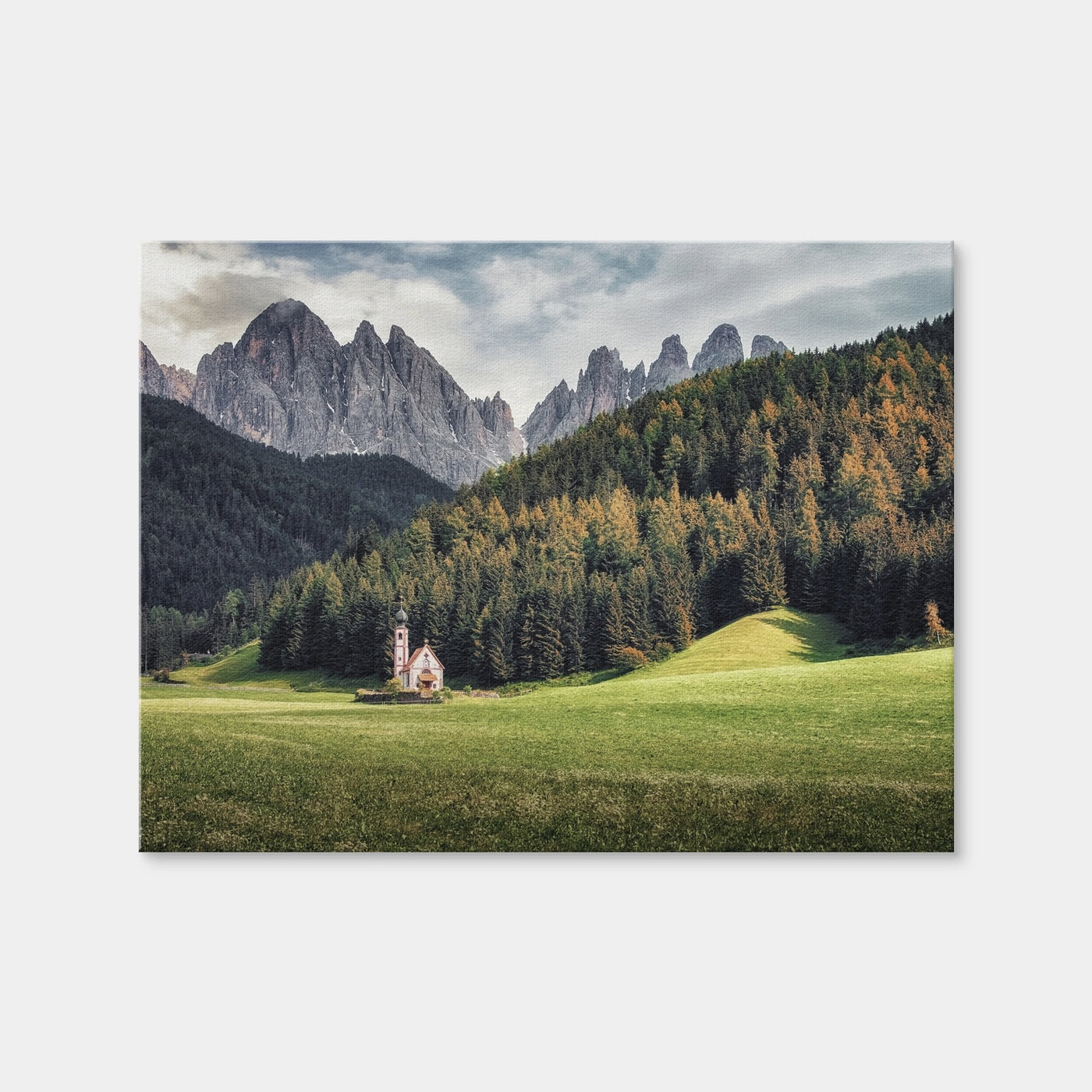 AUTO-MOCKUP WHITE | Val Di Funes | 1 Piece | Gallery Wrap | group=4x3