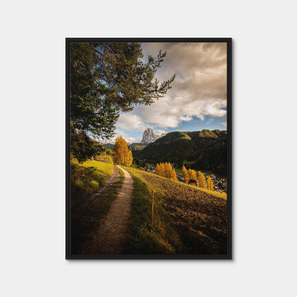 Val Gardena Wall Art — Framed Canvas Format preview