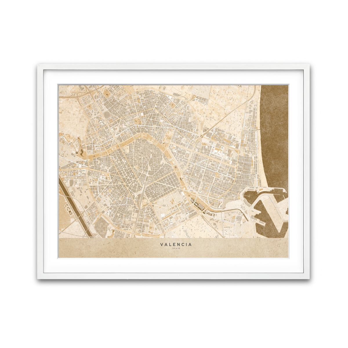 Framed Print 4x3 White