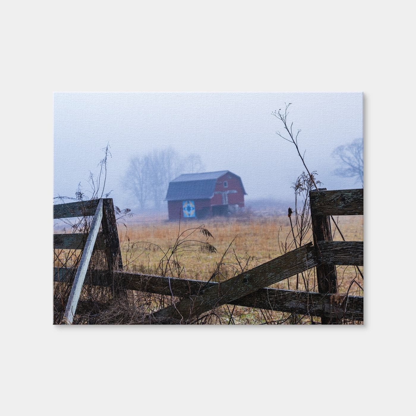 AUTO-MOCKUP WHITE | Valle Crucis North Carolina Barn | 1 Piece | Gallery Wrap | group=4x3